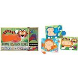 Melissa & Doug Animal Pattern Blocks Set