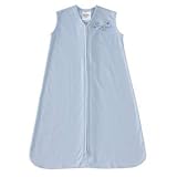 スリープサック　「着るブランケット」100％コットン製　（Mサイズ、ブルー）Sleepsack 100% Cotton