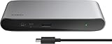 【Amazon.co.jp限定】 Belkin 5-in-1 Thunderbolt 4ドッキングステーション 40Gbpsデータ転送 96W PD対応 デュアル4K/60Hz シングル8K/30Hz 150W電源ユニット&TB4ケーブル(0.8m)付属 INC013qcSGY-A ※Amazon.co.jp限定 壁紙ダウンロード付き