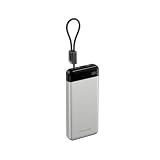 EcoFlow RAPID 20000mAh 45W モバイルバッテリー USB-Cケーブル ストラップ式 PB525 シルバー