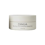 [DINUA] ブースティングシカターンオーバーピーリングパッド/Boosting Cica Turn Over Peeling Pad - 60g (30枚) / 低刺激/むき卵肌/化粧ノリがいいパッド