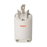 明工社 接地2P 20A 引掛プラグ 20A 250V (白) (L6-20P 準拠)