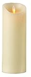 Boston Warehouse Mystique Flameless Candle, 9-Inch, Ivory [並行輸入品]