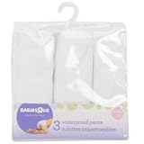 Babies R Us 3 Pack Waterproof Pants-White 0/3 Mos. by Babies R Us [並行輸入品]