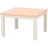 コンパクト継脚こたつ ラミ 正方形 65×65cm オレンジ ラミ65OR