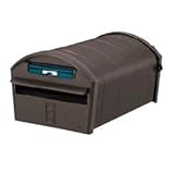 TOEX LIXIL エクスポスト　アメリカンタイプ　W-1型・前入れ後取出し　セキュリティ仕様（ポストのみ）　【リクシル】　【郵便ポスト】 オータムブラウン