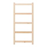 MUJI 無印良品 パイン材ユニットシェルフ用帆立 小 高さ83×奥行39.5cm用 61182353
