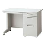 プラス 片袖机 RJ-107D-3 WH ホワイト 引出D