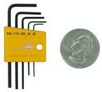 Screwdrivers Nut Drivers Socket Drivers Mini L-Key Short Hex Inch Set .028-5/64 [並行輸入品]