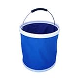 Burgon & Ball ポップバッグ 折りたたみバケツ Bright Blue