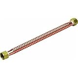 Corrugated Copper Flexible Connectors-3/4X3/4X24 WTR CONNECTOR (並行輸入品)