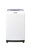 ハイアール(Haier) JW-H100A(W)ホワイト 洗濯容量10kg全自動洗濯機 6つのボタンシンプル設計 ローデザイン まとめ洗い 