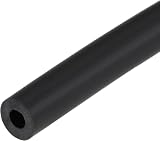 シリコンチューブ 潤滑油ホース ゴム ウォーターホースチューブ ブラック 内径10 mm 外径14 mm 全長1 M 厚さ2 mm ブラック