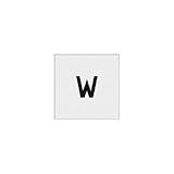 アイマーク:IM ステンシル W 文字サイズ50×40mm AST-W5040 型式:AST-W5040