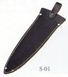 KOZUCHI S-01 コヅチ 園芸用鋏・鋸ケースシリーズ 刈込ケース・刃先ケース 刈込ケース 大(黒床皮)