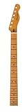 Fender フェンダー Satin Roasted Maple Telecaster® Neck, 22 Jumbo Frets, 12", Maple, Flat Oval Shape ギター用リプレイスメントネック メキシコ製