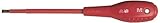 Morris Products 52018 Insulated Screwdriver, 1,000 Volt, Cushion Grip, 1/4' Width Slotted Blade, 6' 