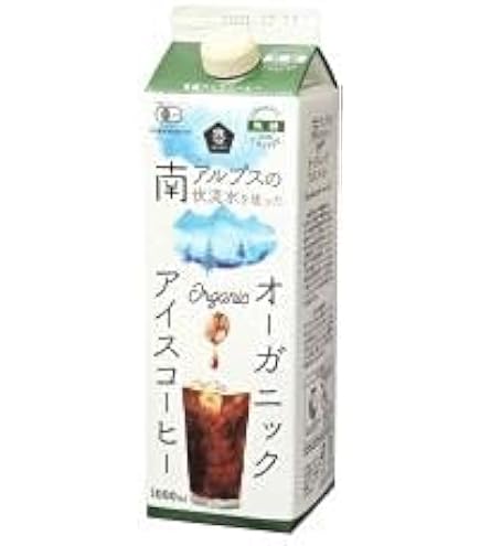 Amazon.co.jp: 山本珈琲 有機栽培珈琲 無糖 1000ml紙パック×6本入