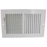 Register Sidewall 2wy 10x6 Wht [並行輸入品]