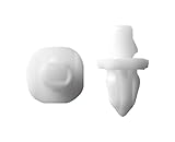ボストン (VOSTON) 自動車用部品 フロントグリルクリップ 白色 1袋10個入り BC5724