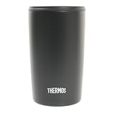サーモス 真空断熱タンブラー フタ付き 400ml ブラック JDP-400 BK