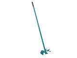 Collomix LX120HF Steel Hexafix Quick Connect Paint Stirring Paddle, 4.72" Diameter x 23.23" Length, 