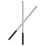 1組 17.2インチ ねじりばね巻き棒 滑り止めハンドル付き 直径1/2インチ 硬質スチールメタルワインディングバー 金具 ガレージドアテンションスプリングの調整または交換用