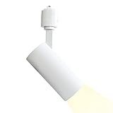 VENTOTA スポットライト LED ダクトレールライト 電球色 1000lm ダクトレール用 スポットライト ライティングレール 照明 レール 角度可動 レールライト照明 Faro 10W 1個 WH vo417226