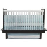 Oilo Raindrops Standard Crib Set, Aqua [並行輸入品]