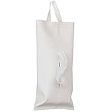 TEES FACTORY 掛けられるティッシュケース「KETY」ホワイト（白） 日本製 PVCレザー