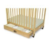 Foundations Worldwide EZ Store Crib Drawer with Magnasafe Latch for SafetyCraft, Natural by Foundati