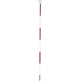 精密ピンポール 60cm φ9mm(赤白) 円錐石突付 WSP-60P1 大平産業