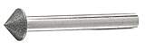 220 Grit 1/2 Diamond Plated Countersink Router Bit by C.R. Laurence