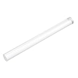 uxcell 1個 アクリル丸棒 10mm x 100mm クリア アクリル棒 PMMAバー押出し 円形 プラスチック ソリッド スティック DIYクラフト照明 園芸 装飾用