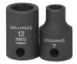 Williams 36614 3/8-Inch Drive 14mm Standard Impact 12-Point Socket [並行輸入品]