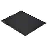 uxcell ABS プラスチックシート ブラック 250x200x3 mm 建築モデル DIYクラフト パネル用