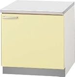 クリナップ KHA-60K/KHD-60K/KHE-60K コンロ台 木キャビキッチン クリンウッドシリーズ 扉開き:R(右開き) 化粧板カラー:KHE(ミディアム)