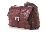 Kalencom Diaper Bag, Crocodile Wine by Kalencom