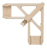 CRL Andersen 1 " x 7 / 16 " Tanプラスチック画面フレームコーナー – 20パック