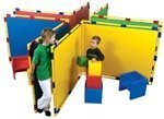 Children's Factory Big Screen Right Angle Panels (CF900-533) Blue by Children's Factory [並行輸入品]