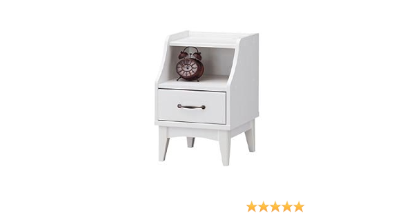 Amazon Co Jp Rta 6040h Sil Rta 6040h ナイトテーブル ナイトテーブル ベッドテーブル サイドテーブル ベッドサイド おしゃれ 安い かわいい ホワイト 白 幅40cmまで シンプル モダン レトロア ホーム キッチン
