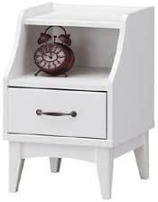 Amazon Co Jp Rta 6040h Sil Rta 6040h ナイトテーブル ナイトテーブル ベッドテーブル サイドテーブル ベッドサイド おしゃれ 安い かわいい ホワイト 白 幅40cmまで シンプル モダン レトロア ホーム キッチン