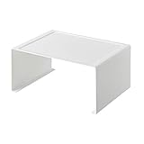 キッチンスチール コの字ラック L TOWER タワー(ホワイト)