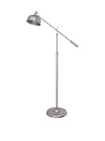Surya Halestonフロアランプ 65" x 37.5" x 13.5" シルバー