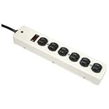 3Ft 6Outlet Power Strip Metal Case [並行輸入品]