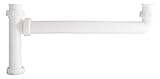 LDR 506 6130 PVC End Outlet Continuous Kitchen Waste, 1-1/2-Inch [並行輸入品]