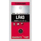 東芝 アルカリ ボタン電池 LR43EC 3個セット