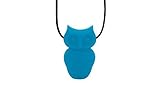 Jellystone Designs Owl Pendant Teether Necklace - Blue Hawaiian by Jellystone Designs [並行輸入品]