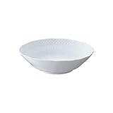 Noritake ノリタケ ディープ ボウル 17cm シェール ブラン 電子レンジ対応 食洗器対応 1個 ファインポーセレン(プレミアムホワイト) 94807/1655