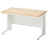 オフィスコム 法人様向け オフィスデスク スチールデスク 幅1200×奥行700×高さ700mm 平机 ホワイト/ナチュラル OC-SD127H-NAWH